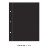 Sticky black - Piece of moment memory 3 ring binder