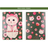 Peach hood - Choo Choo play lined notebook