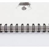 Spiral bound - Above the sea spiral A4 size drawing notebook 