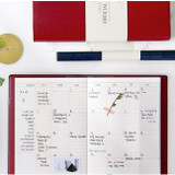 Monthly plan - The Basic official slim undated weekly diary 