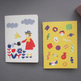 Hello Today Sunshine blanket small plain and lined notebook
