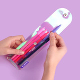 How to use - Hologram pocket jelly pencil case