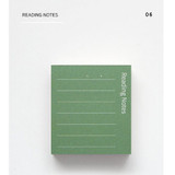 Reading notes - The memo index it small sticky notepad
