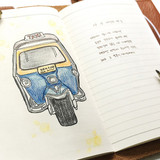 Free note - O-check Light travel daily planner notebook