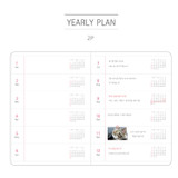 Yearly plan - 2019 Day by Day large dated weekly diary