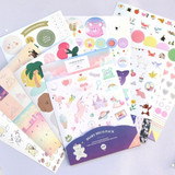 ICONIC Diary deco sticker 9 sheets in one set ver9