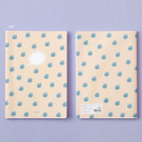 Cat - Ardium Soft pattern large lined school notebook