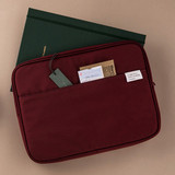 Example of use - A low hill basic pocket 13" laptop pouch case ver5 