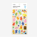 Dailylike For your heart paper adhesive sticker - Jelly bear