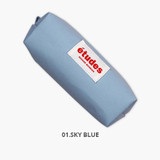 Sky blue - Second Mansion Etudes zipper fabric pencil case pouch