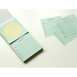 Example of use - Dailylike Memo two way memo writing notepad