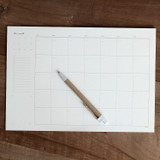 DBD Moment dateless monthly desk planner scheduler pad
