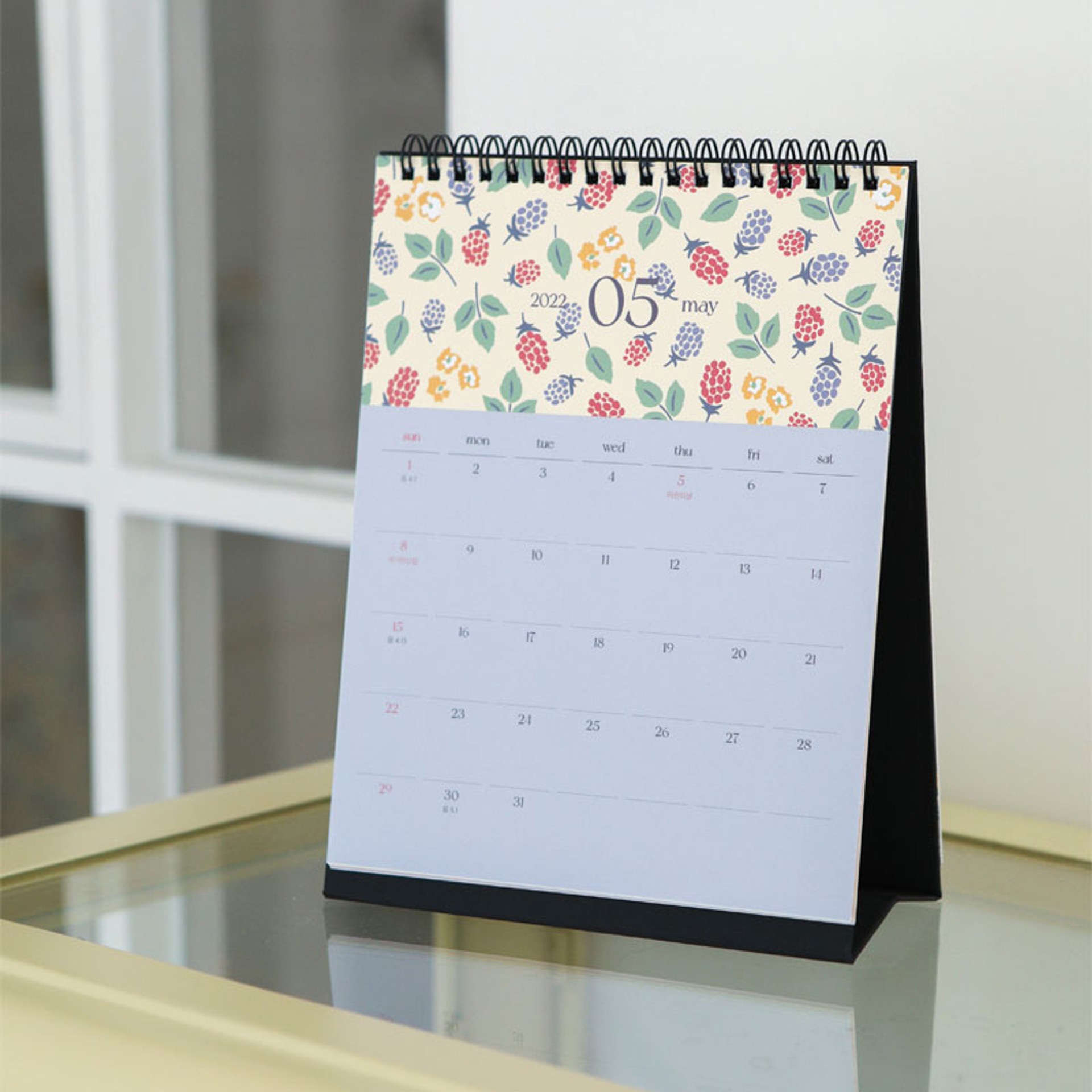 Dailylike 2022 Rendezvous Monthly Standing Desk Calendar