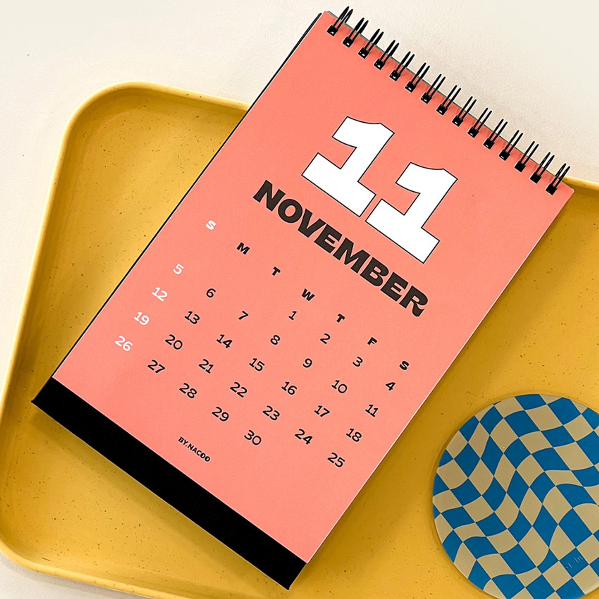 Nacoo 2023 Annyang Small Monthly Calendar Sheets