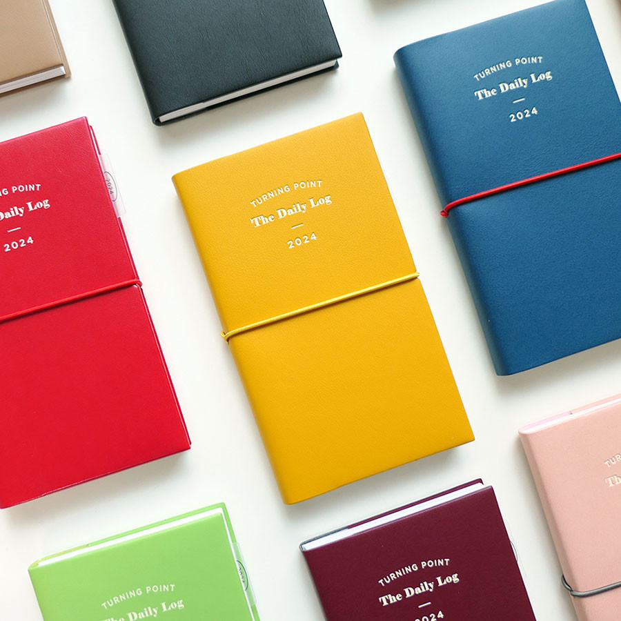 2024 daily log small dated weekly diary planner