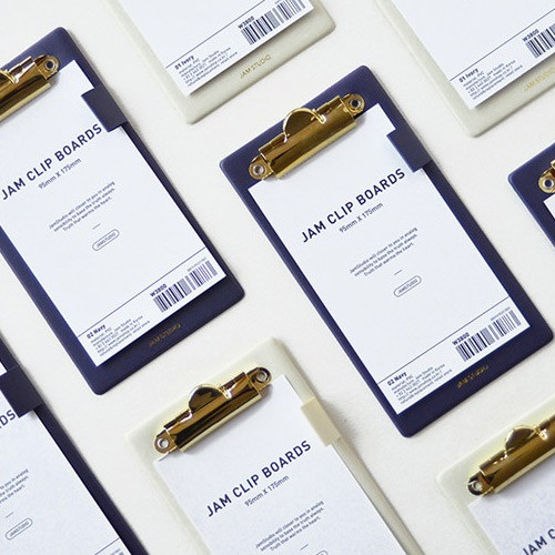 Jam studio Jam small clipboard with pen holder fallindesign