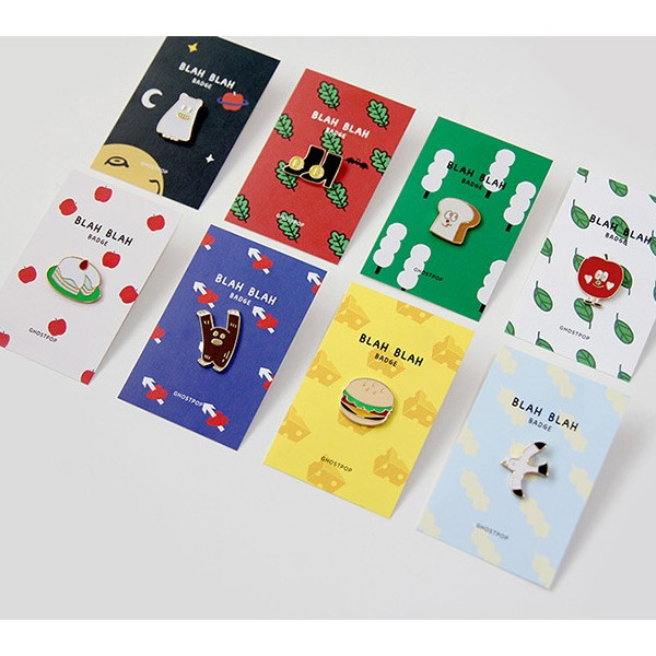 Iconic Blah Blah B5 Grid Notepad: Stylish Notes