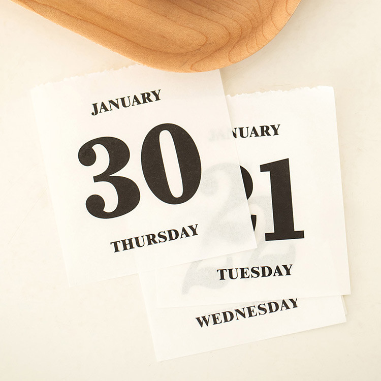 Livework 2020 Every day small tear off desk calendar