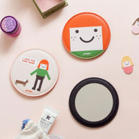 Hello round handy mirror