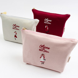 Bookfriends Anne of green gables cotton zipper pouch