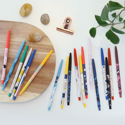 O-ssum slim knock retractable ballpoint gel pen