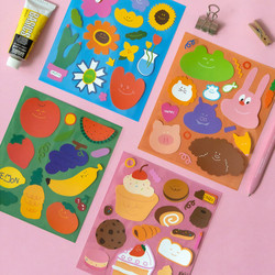 Ardium Colorful decorative removable sticker