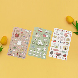 After The Rain On the grass decoration paper sticker