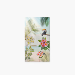 Appree Tropical day nature scene sticker set