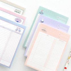 ICONIC Haru dateless daily study planner desk notepad