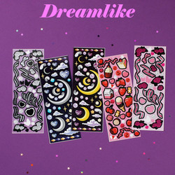After The Rain Dreamlike glitter deco sticker