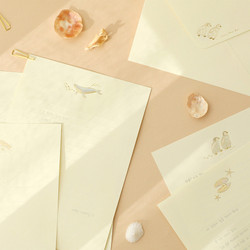 PAPERIAN From the sea letter paper and envelope set
