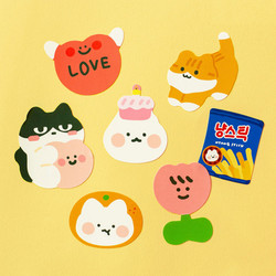 Anyang kitty daily life removable waterproof sticker