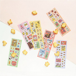 Jam studio Jam Shop Snack Paper Sticker 01-06