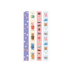 Dailylike My Buddy Paper Sticker Set Ver2