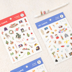 Byfulldesign At Home Useful Deco Sticker Sheet Set Ver3