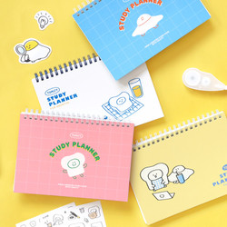 Indigo Toasty 4 months Dateless Study Planner