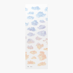 Appree Cloud Nature Clear Sticker