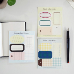 SOSOHADA Classic label paper stickers