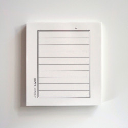 Simple Lined Letter Paper Writing Notepad