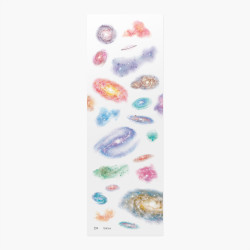 Appree Galaxy Nature Clear Sticker