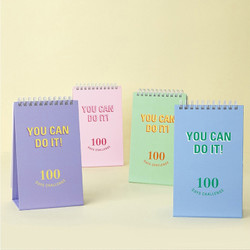 Antenna Shop 100 days Challenge Dateless Checklist Planner
