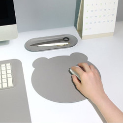 Fenice Animal Bear PU Mouse Pad