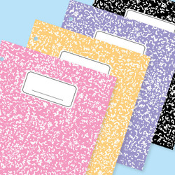 Jam studio Note Cover 6-ring Wide A6 Paper Refills Set
