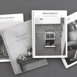 Indigo Mind Moment B5 Wirebound Grid Notebook