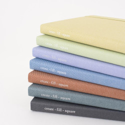 Byfulldesign Making Memory Small Wide Grid Notebook