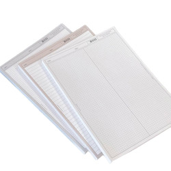 More Basic B5 Lined Grid Notepad