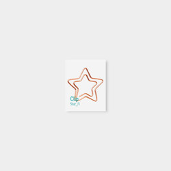 Appree Rose Gold Star Metal Clip Pack