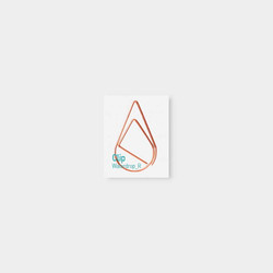 Appree Rose Gold Water Drop  Metal Clip Pack