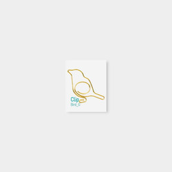 Appree Gold Bird Metal Clip Pack
