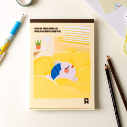 Ggo Deung O Honey Dream A5 Drawing Notepad